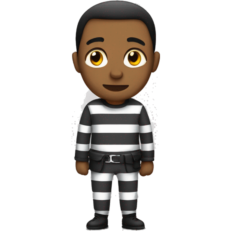 Prisoner with cuffs emoji