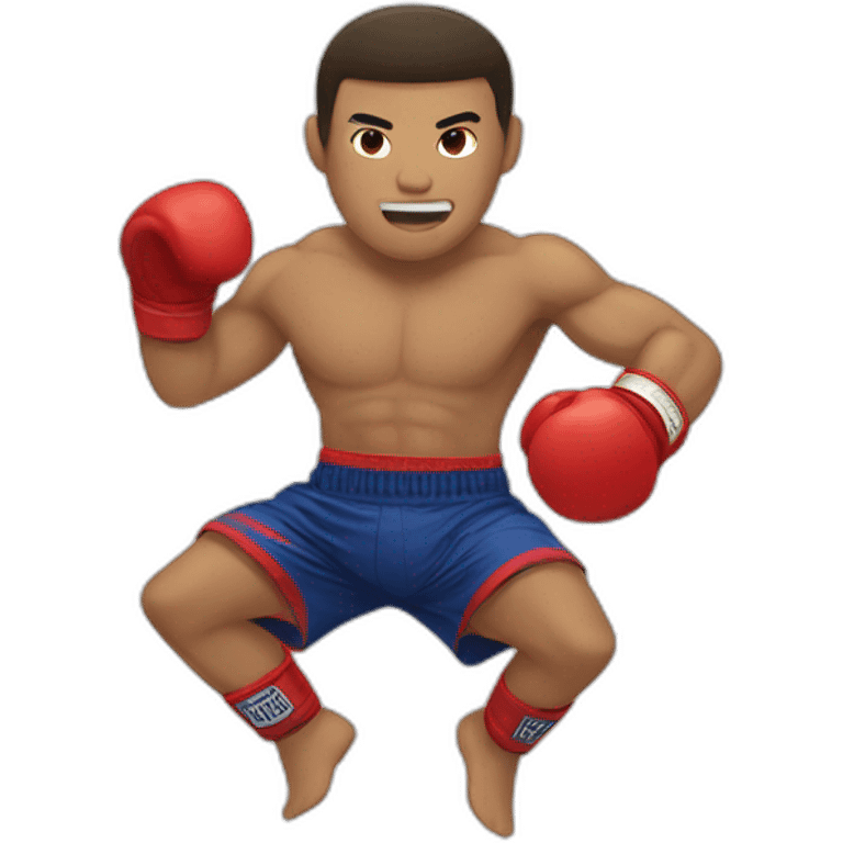 Muay thai emoji