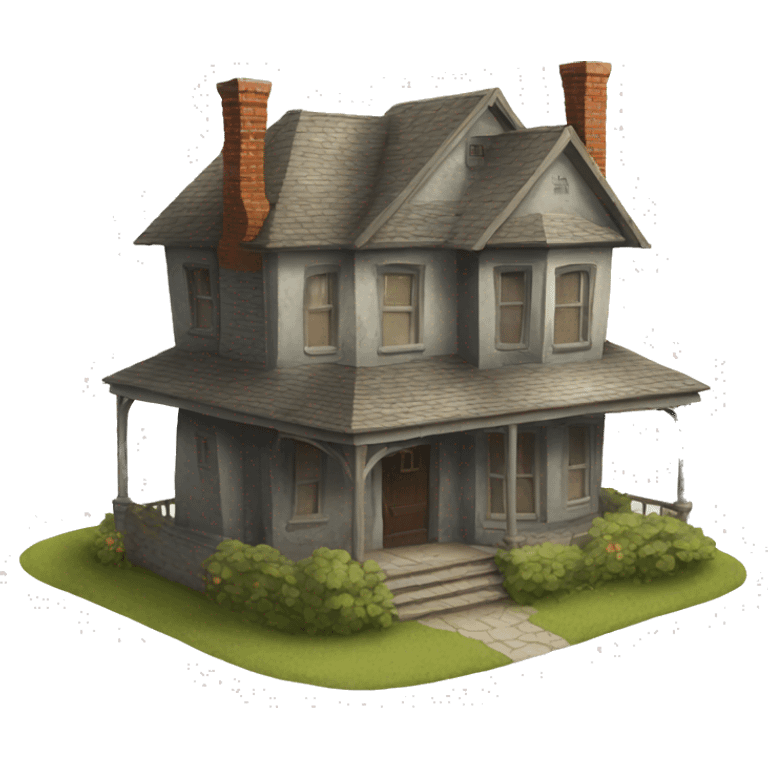 old house emoji