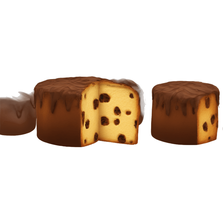 chocolate panettone emoji