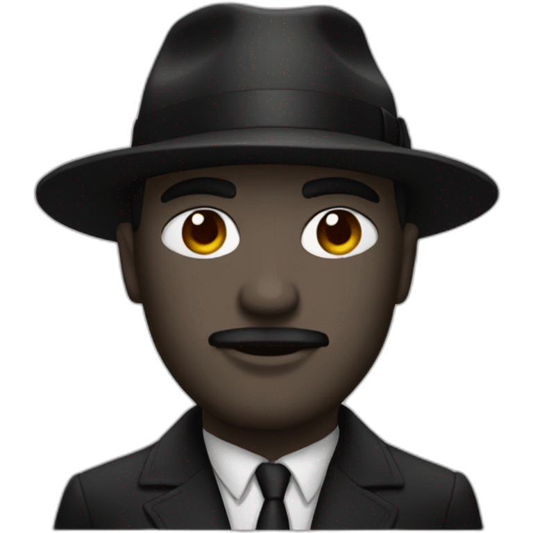 Mafia man emoji