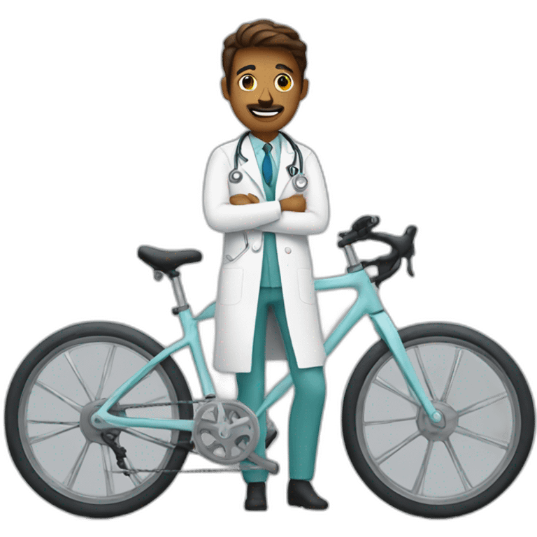 doctor on the bike emoji