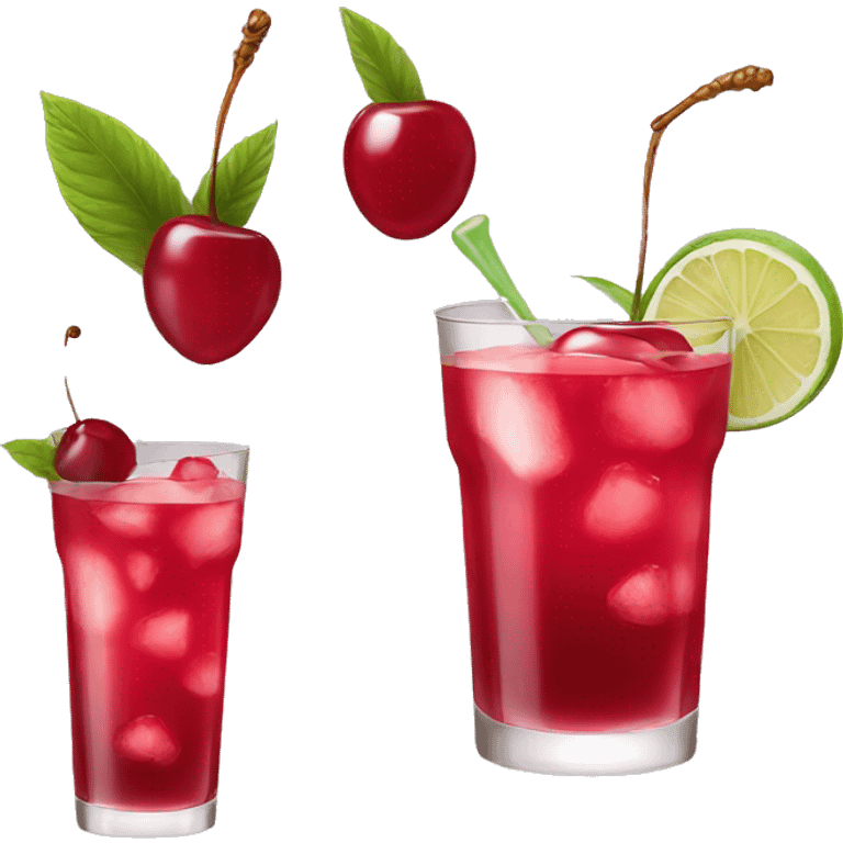 cherry cocktail emoji