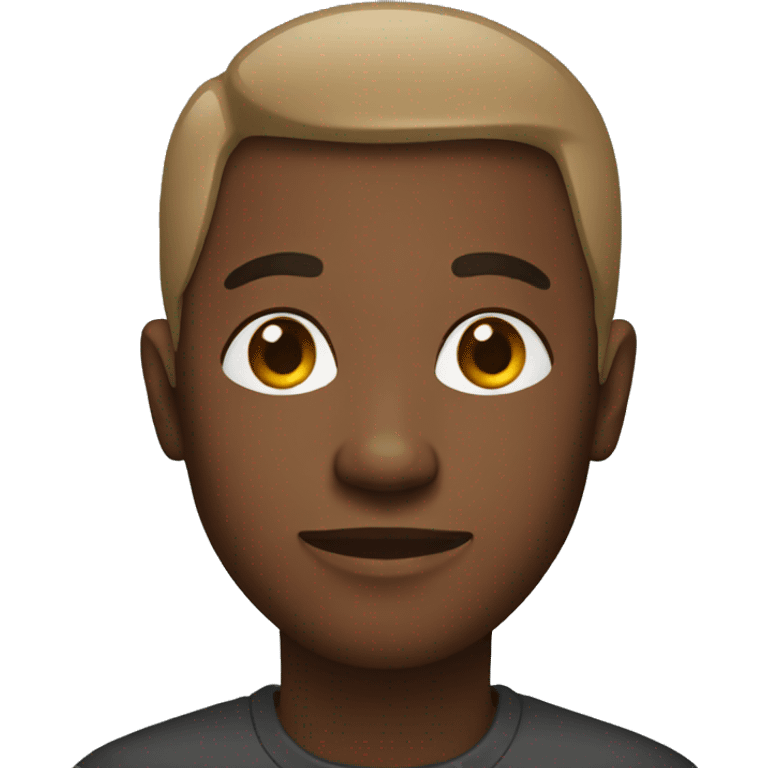 An African American person  emoji