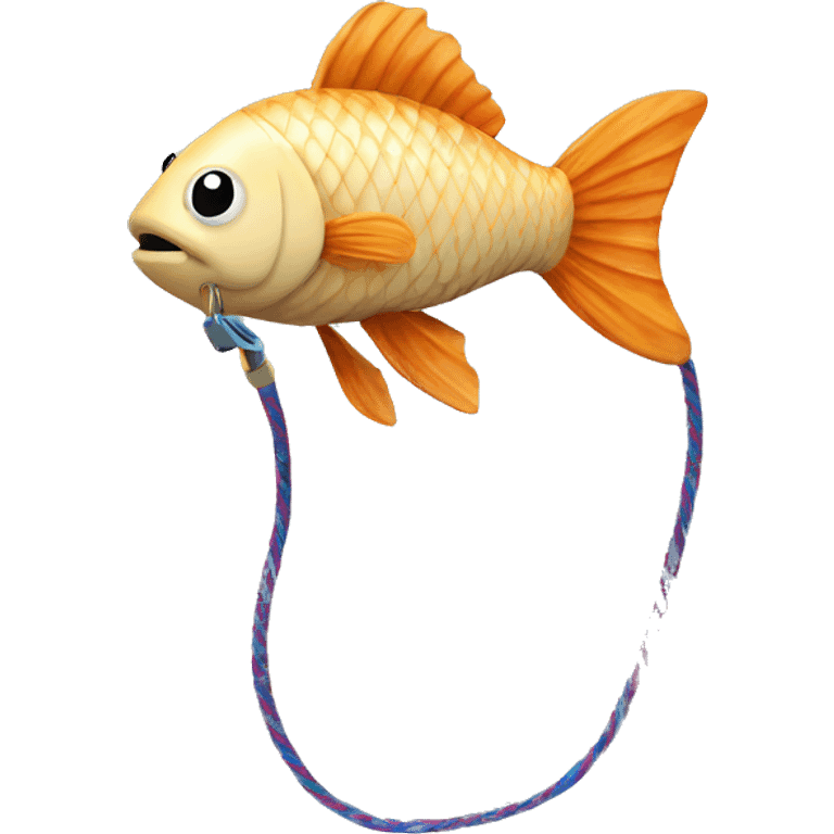 fish skipping rope emoji