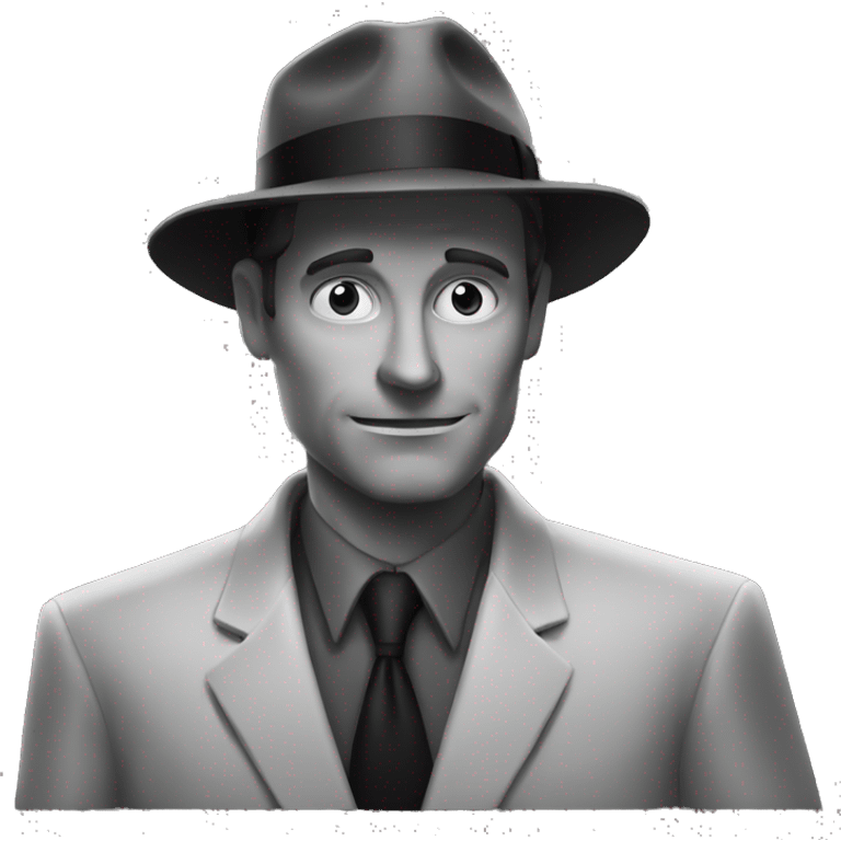 Eric Zemour noir emoji