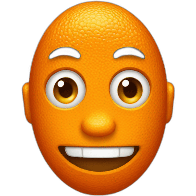 orange emoji