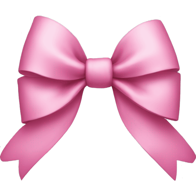 pink bow emoji