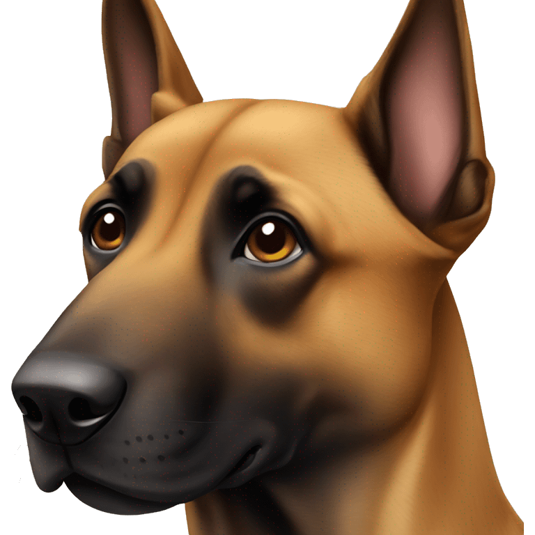 Dog malinois emoji