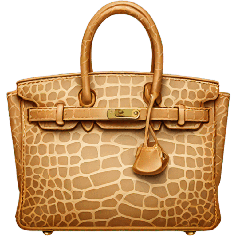 Exotic birkin bag emoji