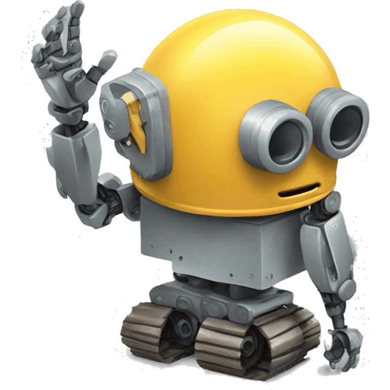 robot under construction emoji