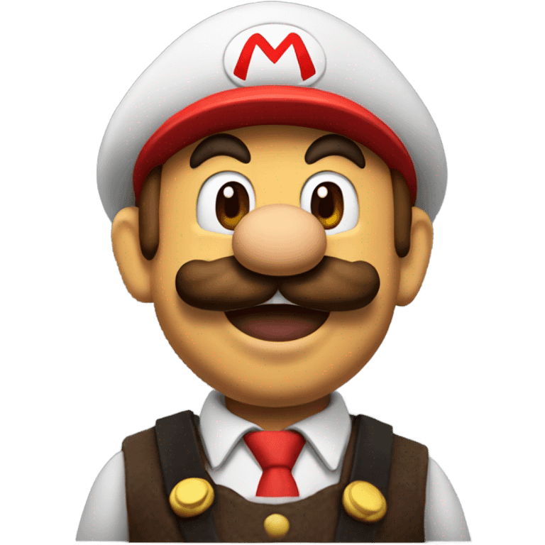 Mario smoking a cigar emoji