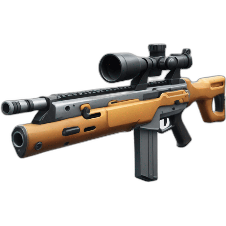 Fortnite assault rifle weapon emoji