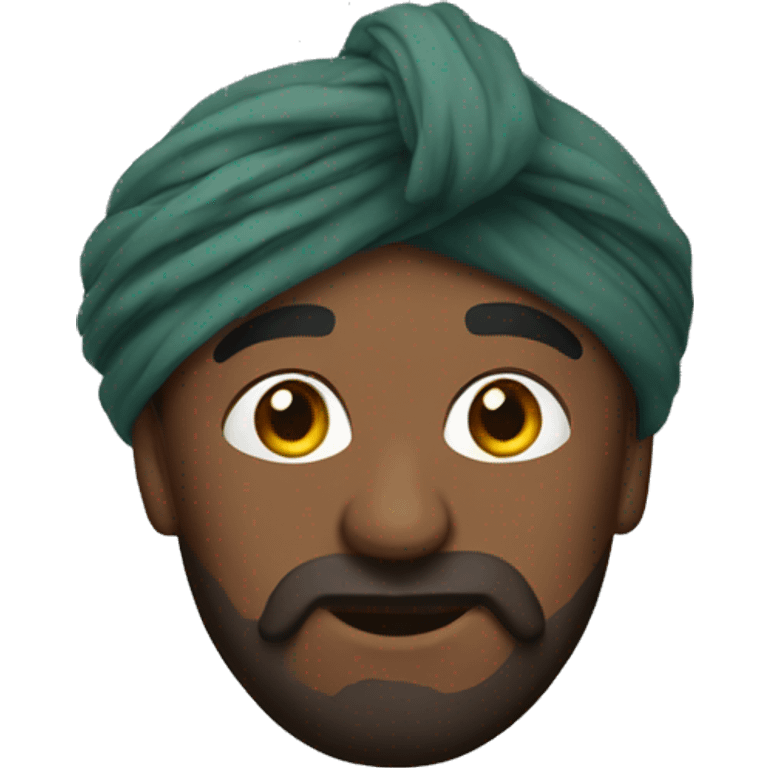 pushtoon turban emoji