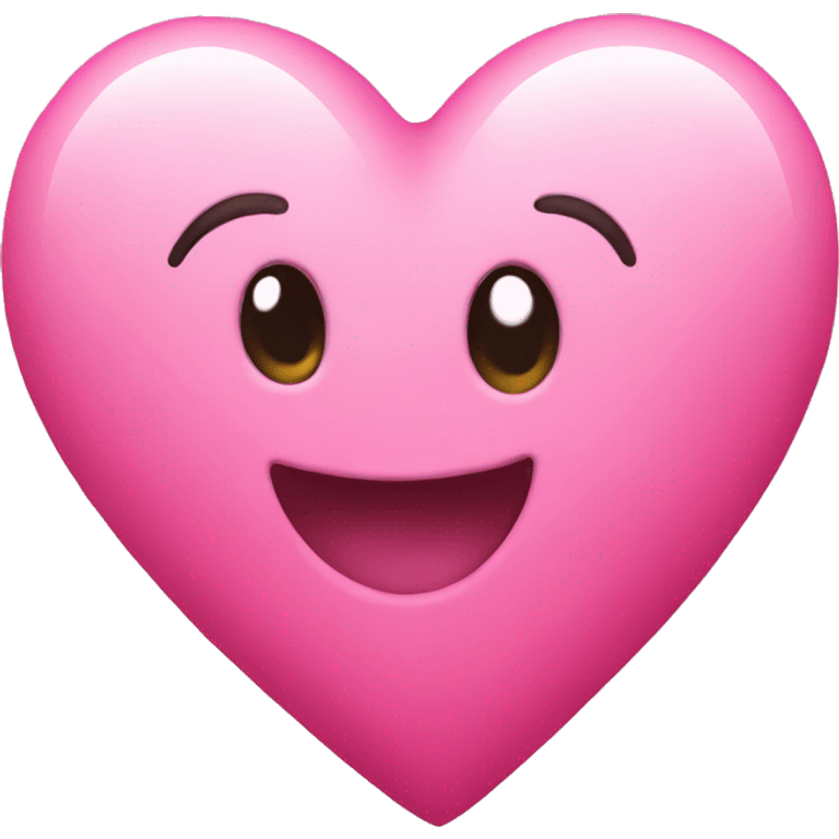 Pink heart emoji