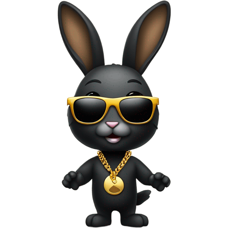 bunny black reggaeton  emoji