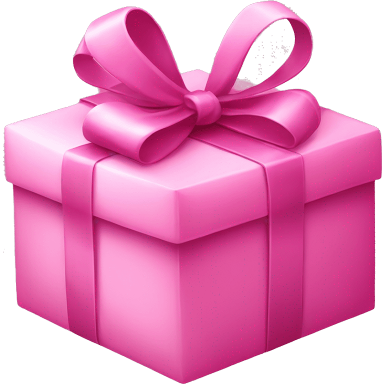 Pink present emoji