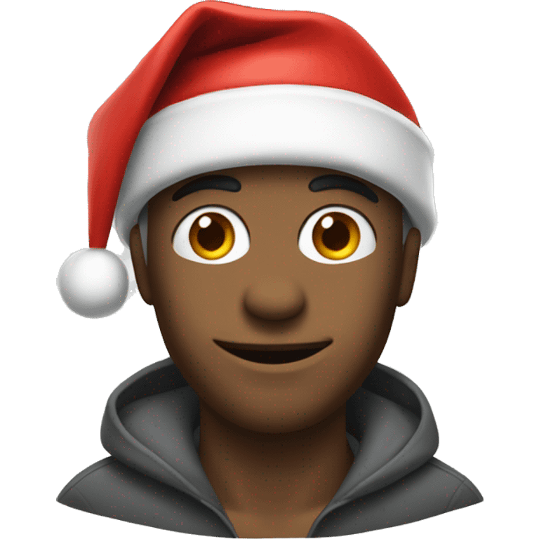 York is in Santa hat emoji