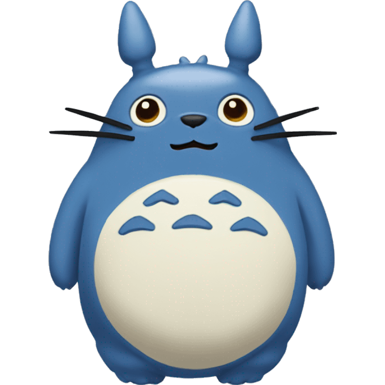 blue totoro emoji