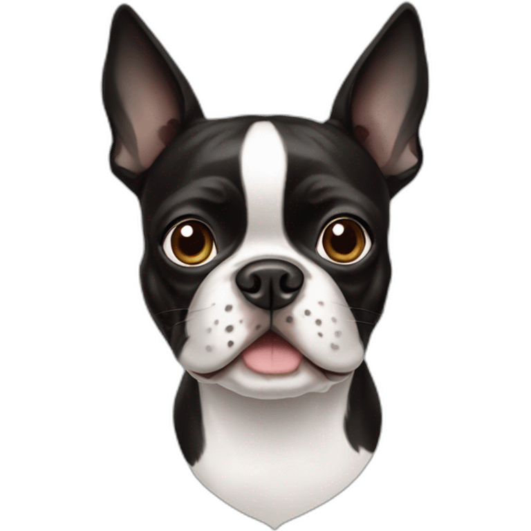 Boston terrier emoji