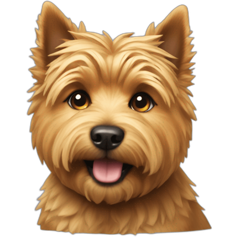 Norwich terrier dog emoji