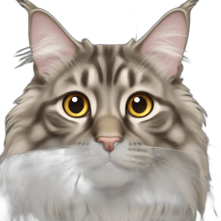 maine coon cat emoji