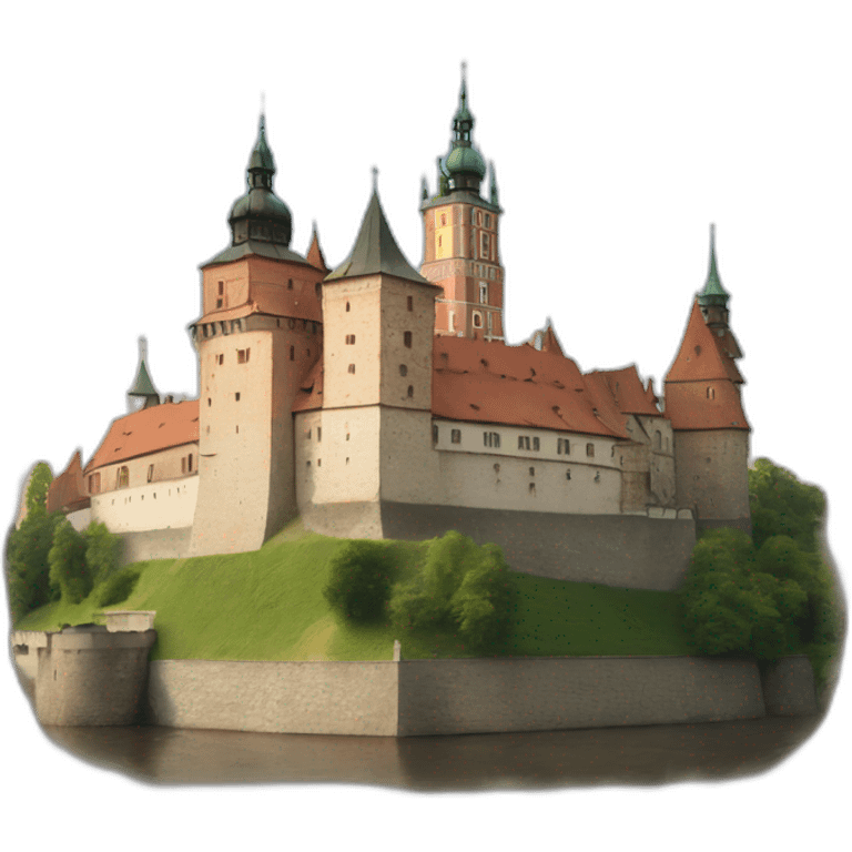 Wawel castle in Krakow emoji