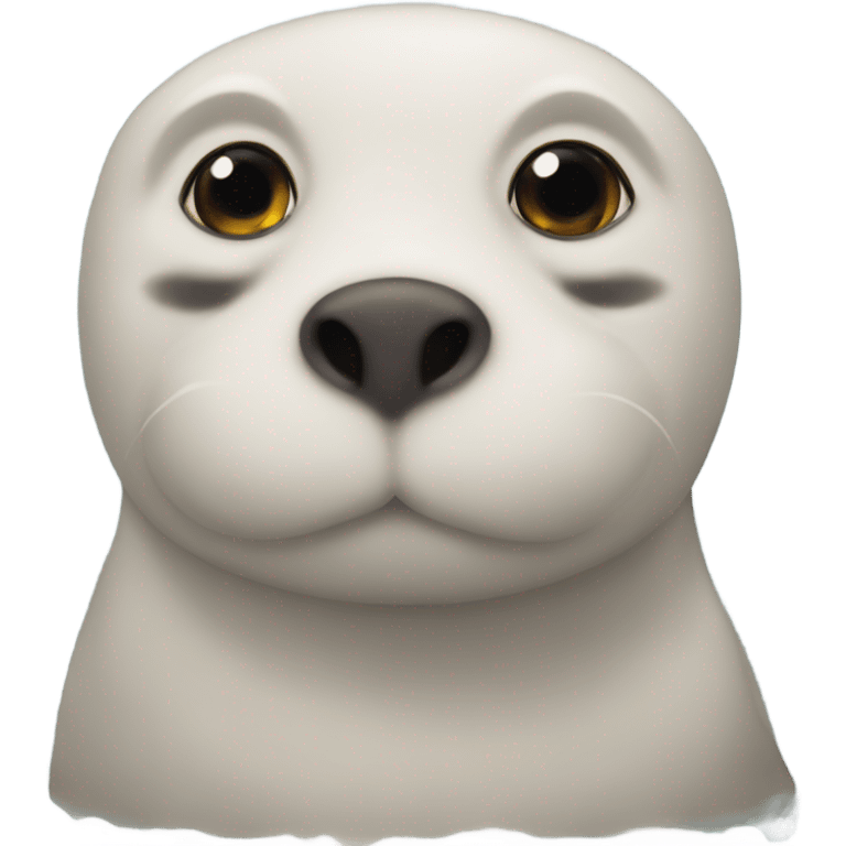 Foca tierna comiendi emoji