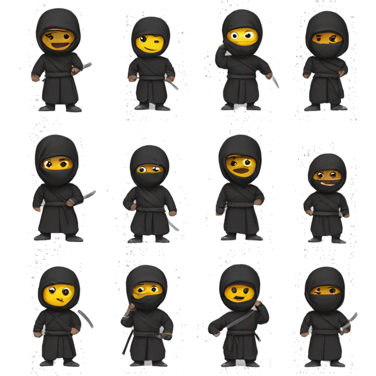 Un ninjas emoji