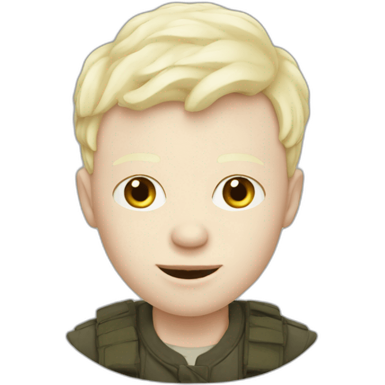 Homme albinos emoji