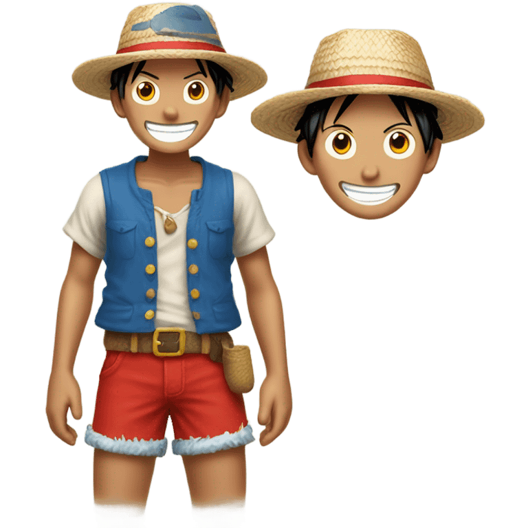 Luffy from One piece emoji