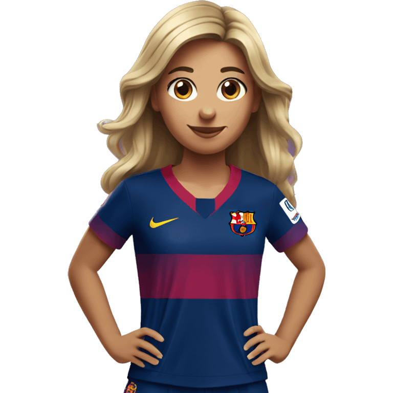 Barça femenino emoji