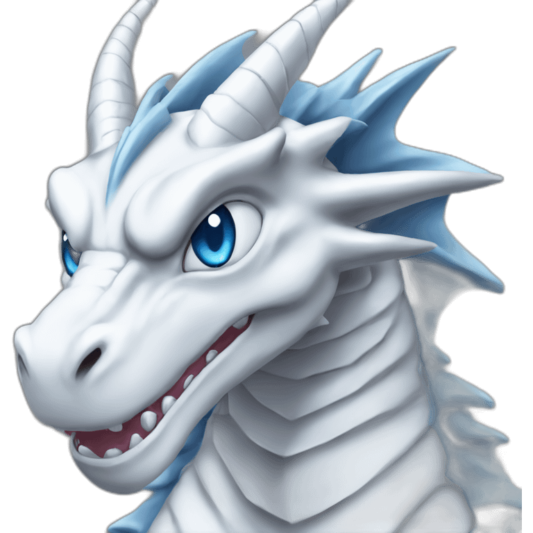 Blue Eyes White Dragon YuGiOh emoji