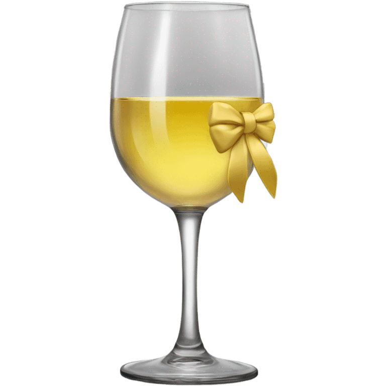 bow wine glass emoji