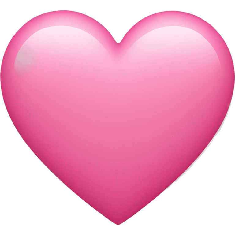 Pink heart  emoji