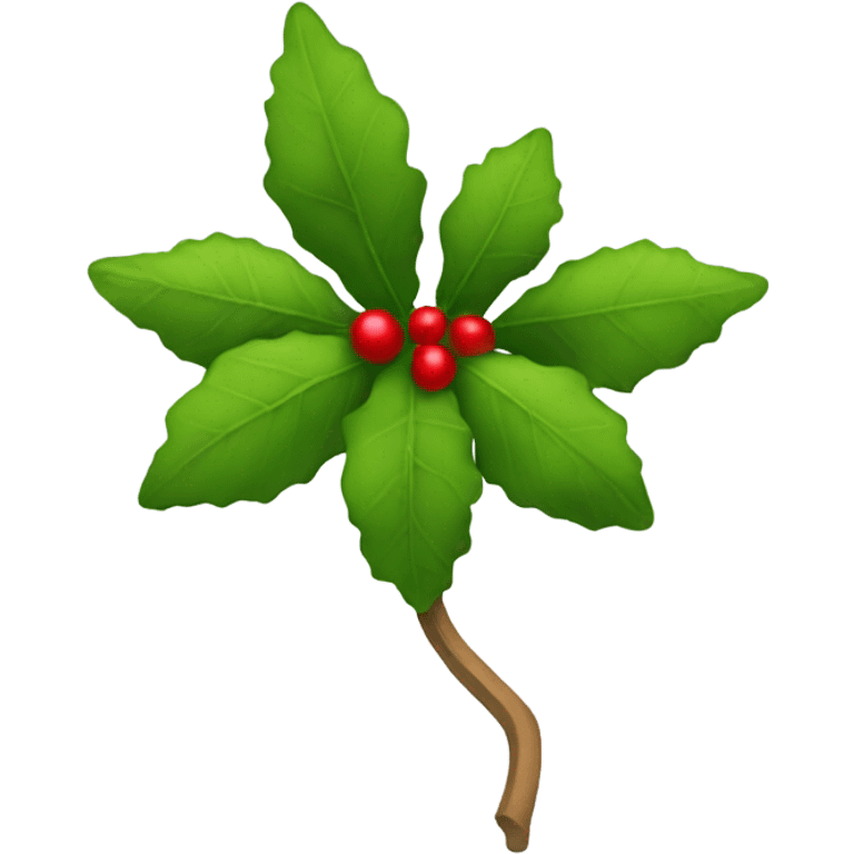 Mistletoe  emoji