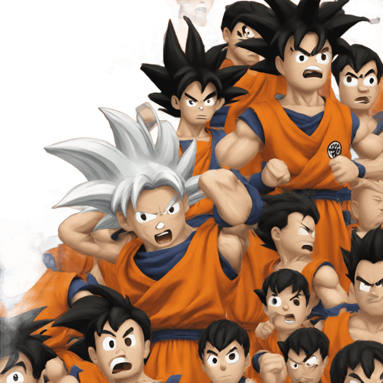 Goku fight  emoji