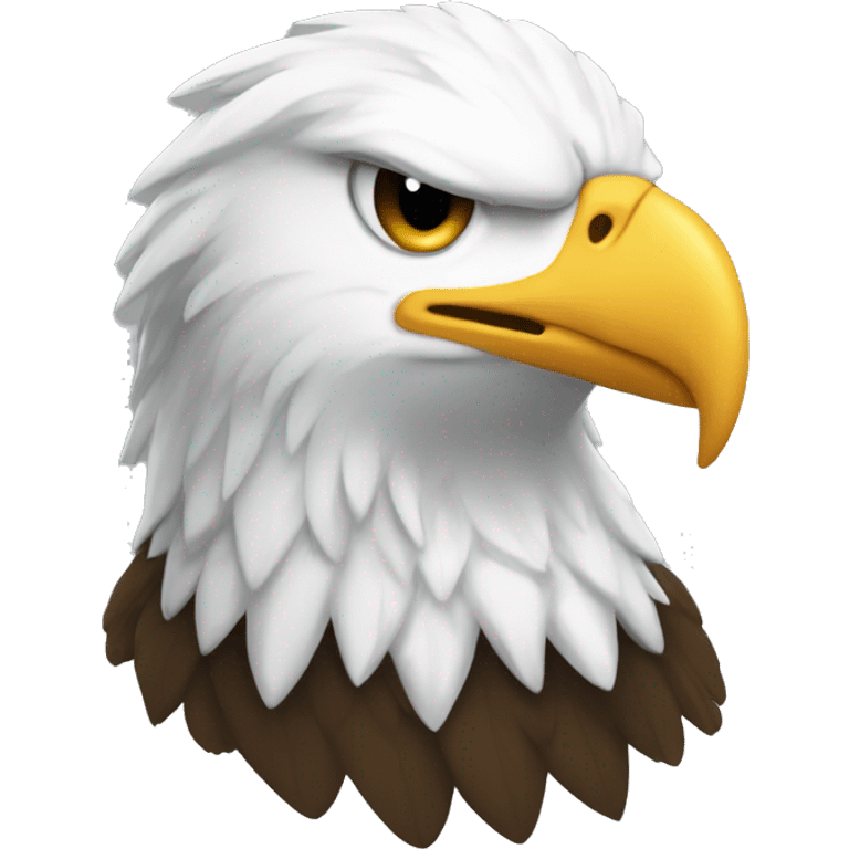 bald eagle america christmas emoji