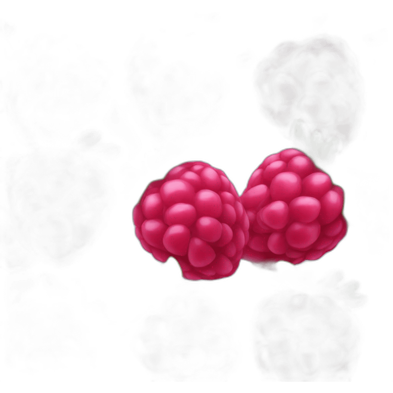 Raspberry emoji