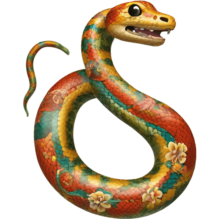 snake chinese new year emoji