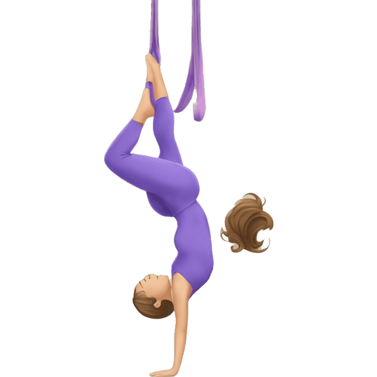 aerial yoga emoji