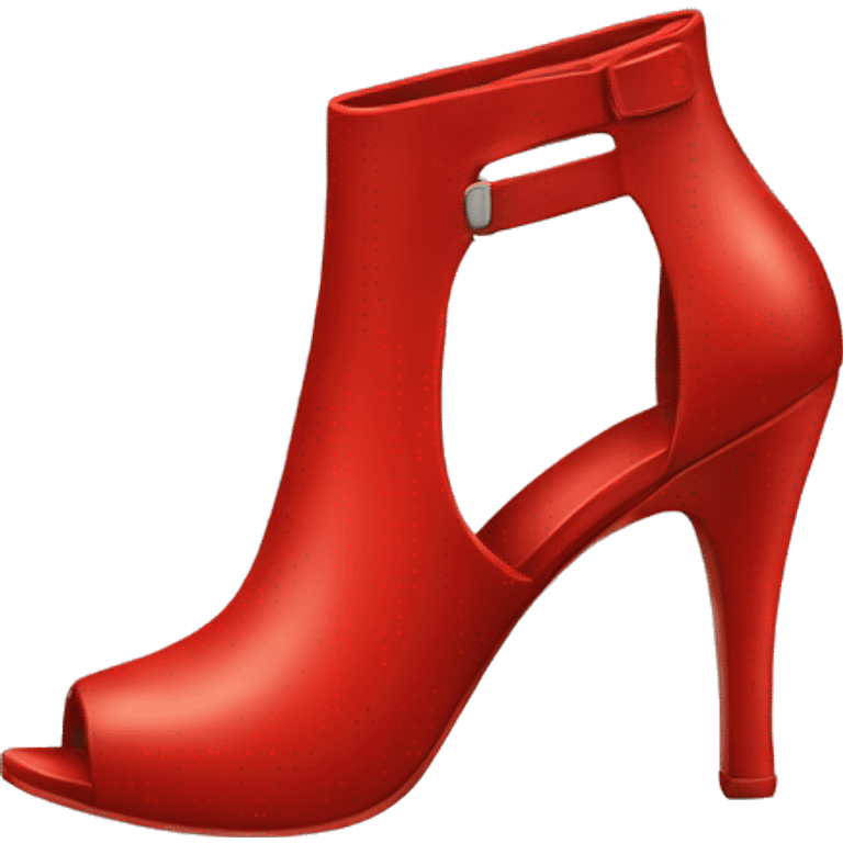 Red heel emoji