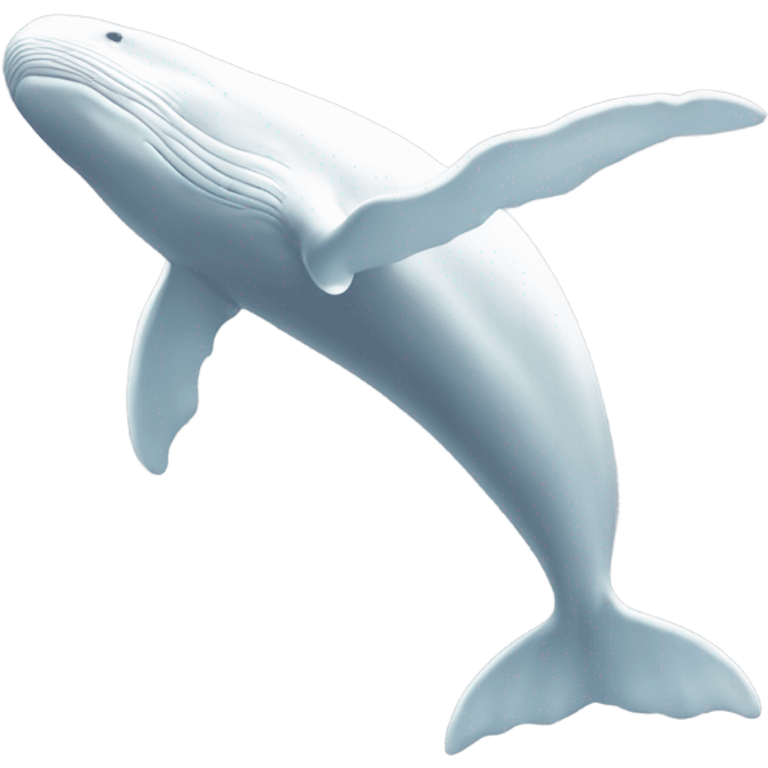 white whale , underside emoji