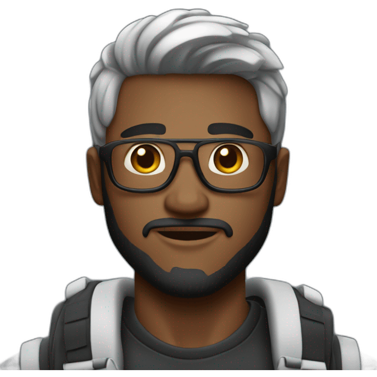 a cool guy with iPhone 11 Pro Max emoji