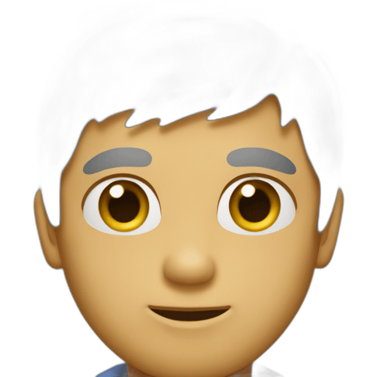 Homme brat ouvert emoji