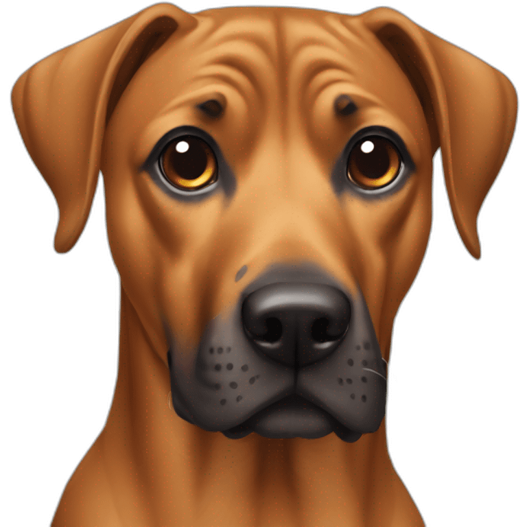 ridgeback dog emoji