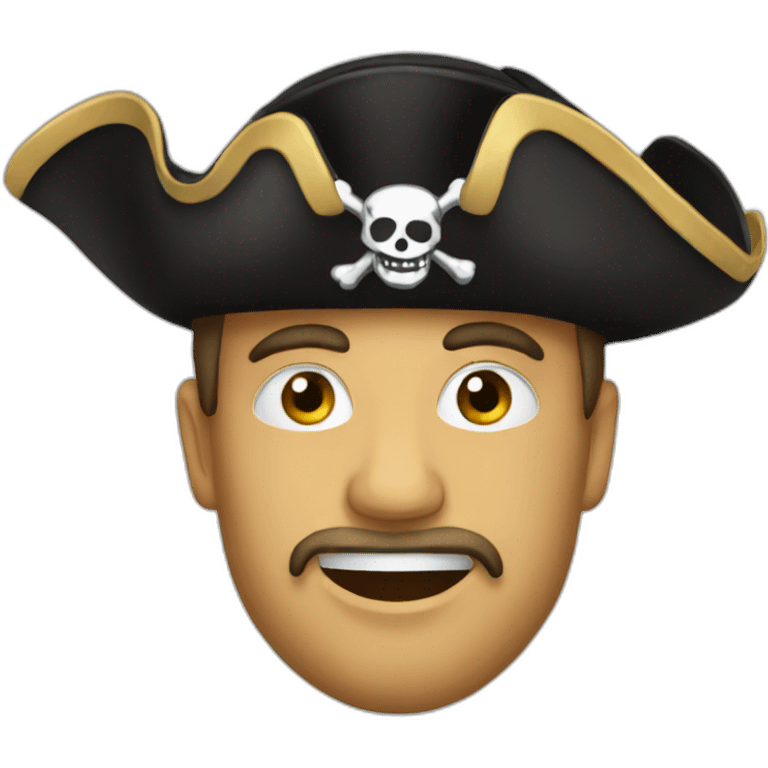 Pirate hat emoji