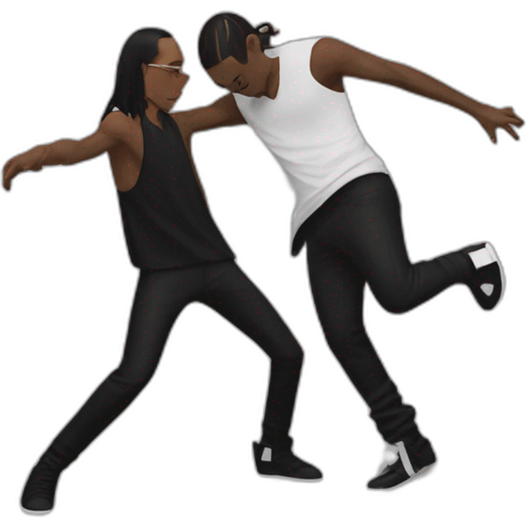 Rick owens dancing with luis flores emoji