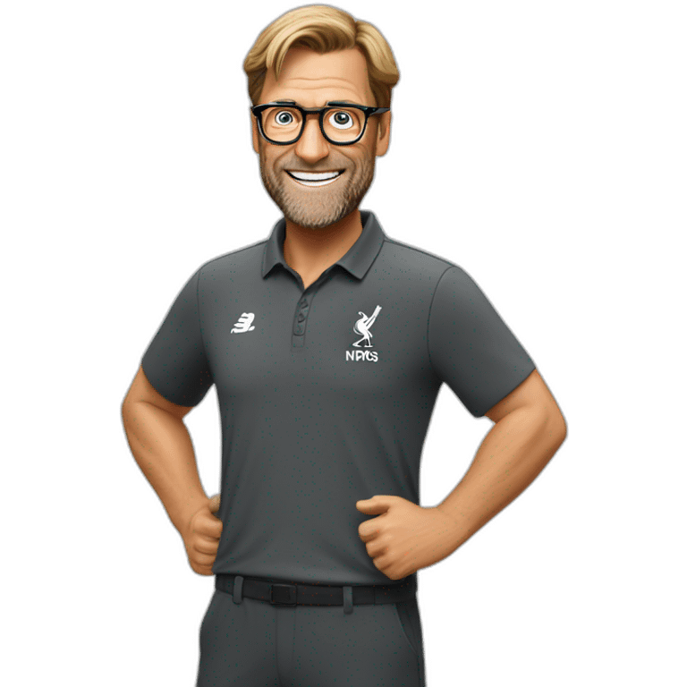 jurgen klopp Tipping Hand emoji