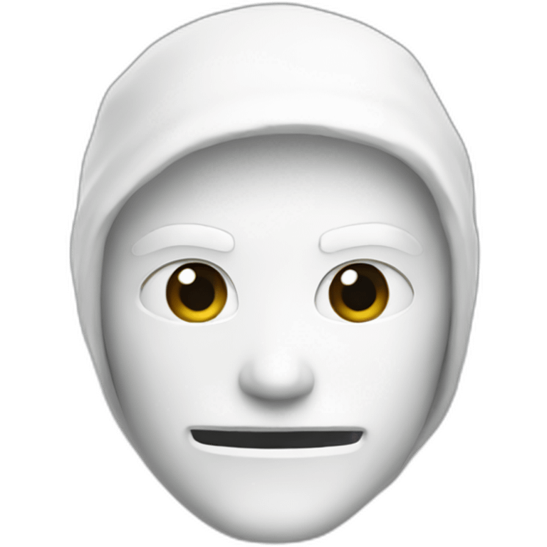 Dev ninja white anonymous emoji